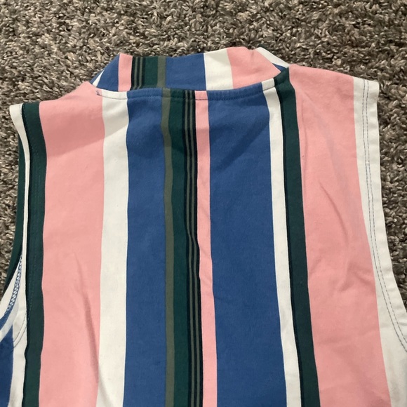 Striped Sleeveless Guess Shirt - Picture 3 of 5